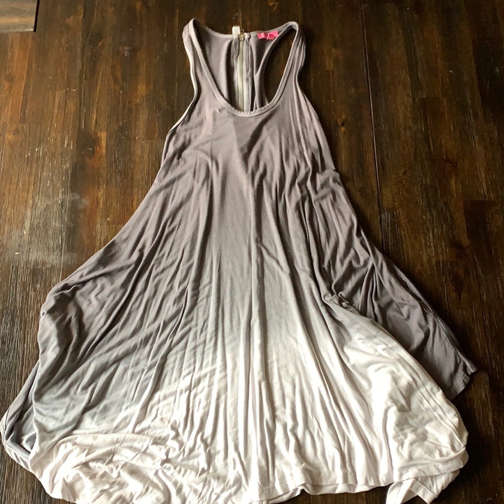 Ombré dress or beach cover up!